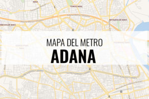 Mapa del Metro de Adana