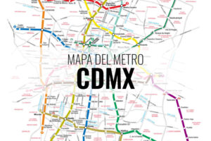 Mapa del Metro de Ciudad de México CDMX
