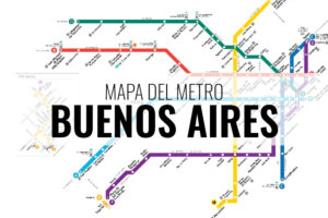 Mapa del Metro [SUBTE] de CABA – Buenos Aires