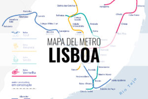 Mapa del Metro de Lisboa