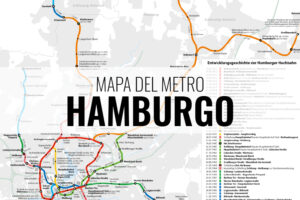Mapa del Metro de Hamburgo